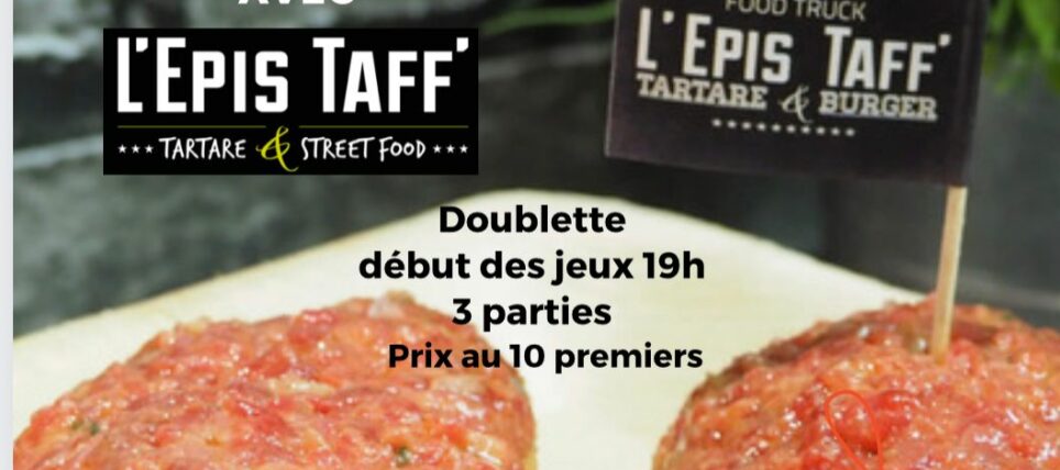 Soirée Pétantque / Tartare