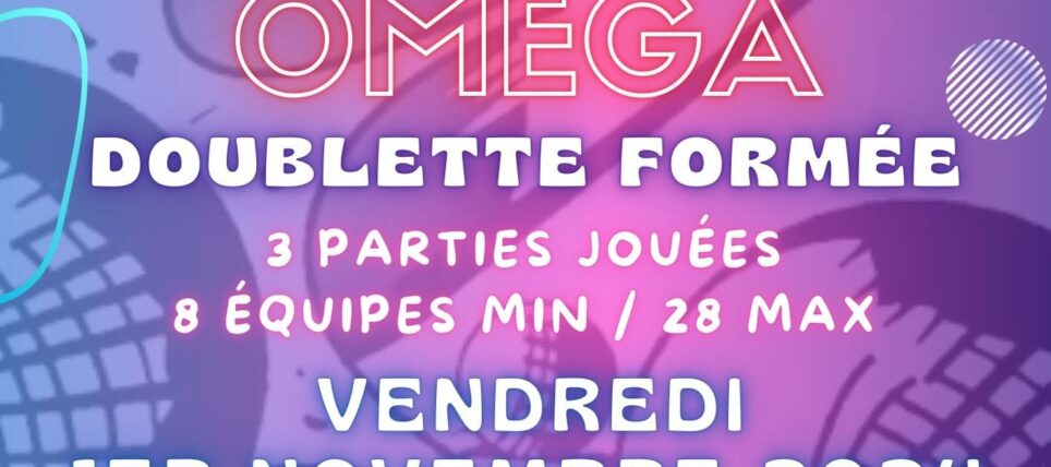 Concours Doublette Formée du Vendredi Soir 01.11.24