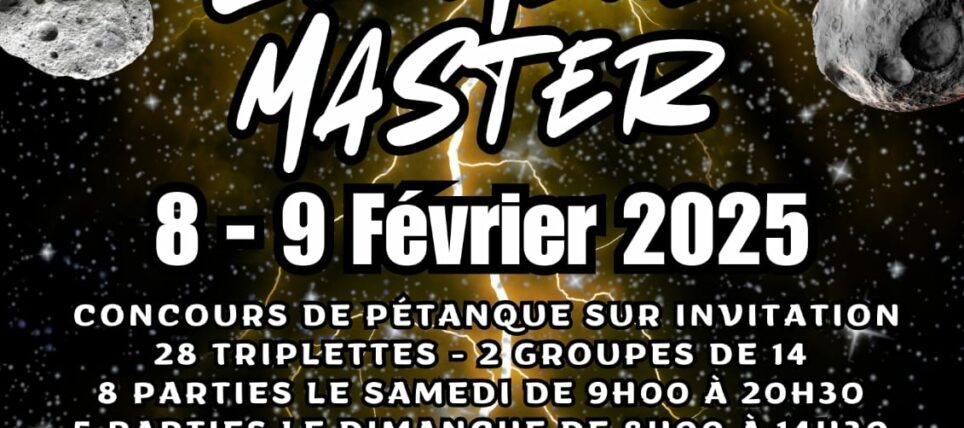 Mini Master – Triplette – Sur Invitation